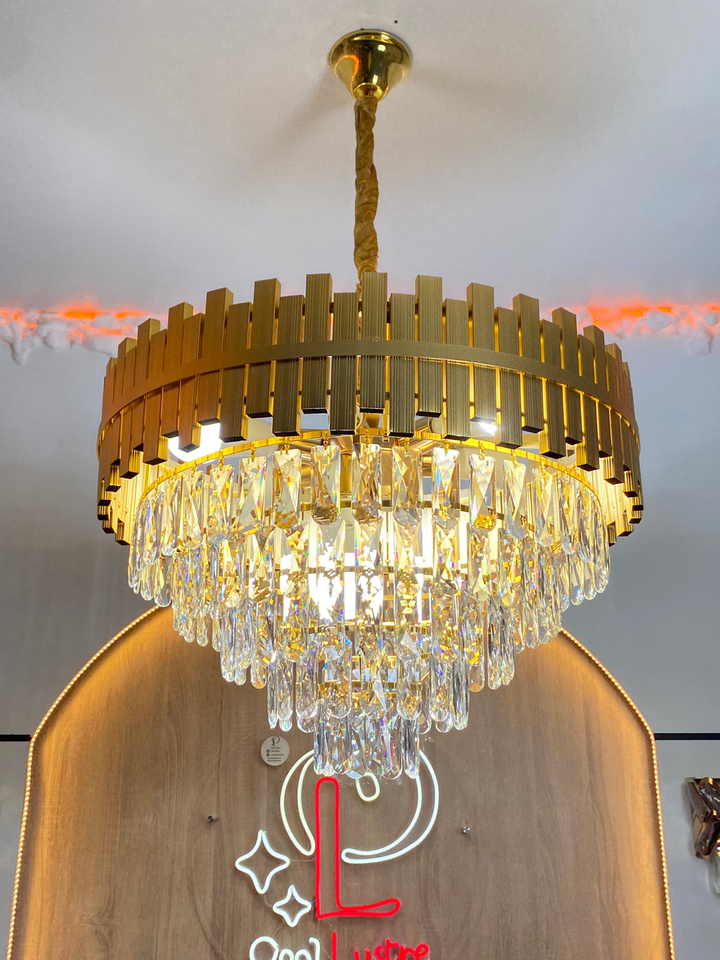 Lustre paino