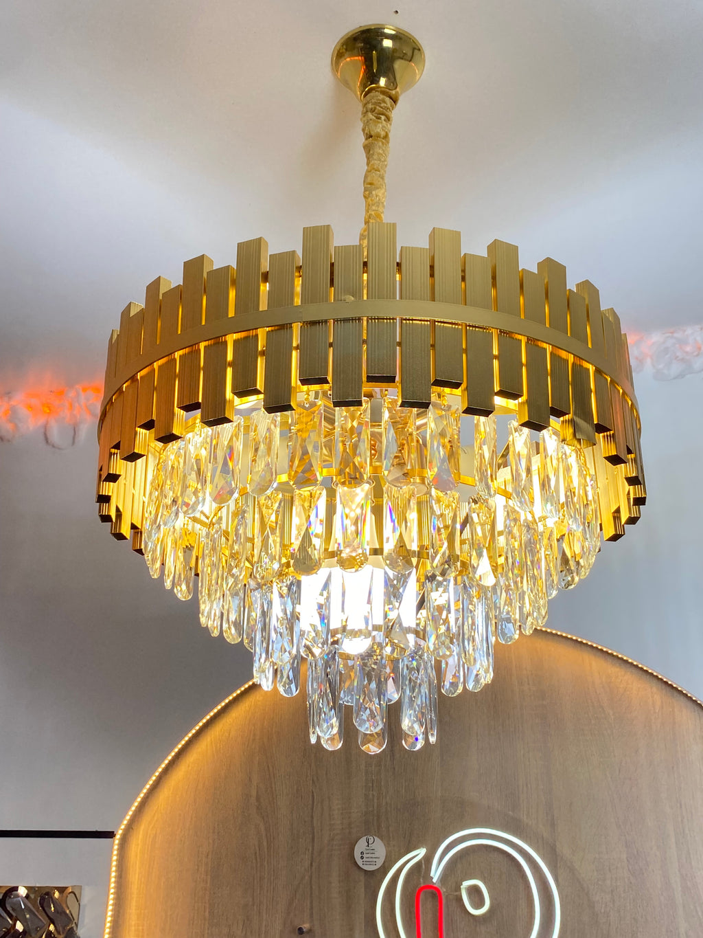 Lustre paino