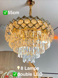 Lustre cristal LED