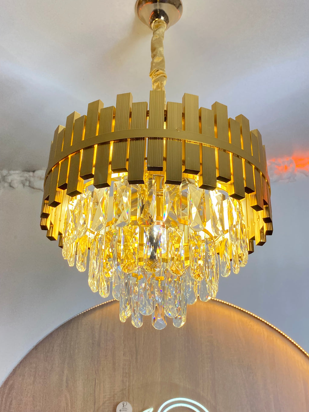 Lustre paino