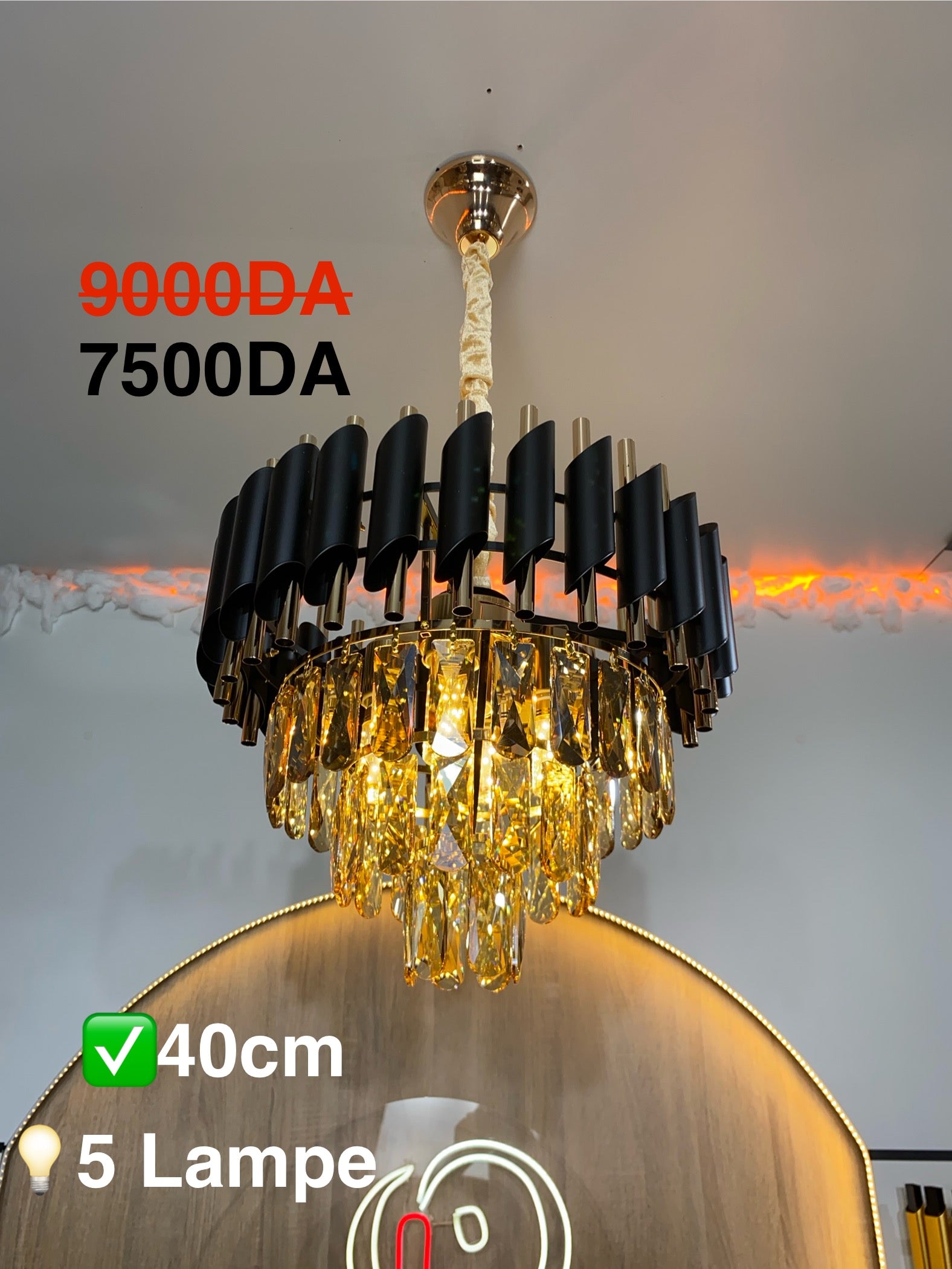 Lustre sigar Lampe